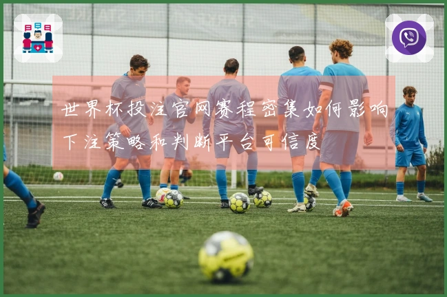 世界杯投注官网赛程密集如何影响下注策略和判断平台可信度