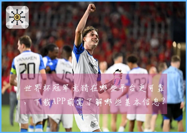 世界杯冠军竞猜在哪些平台更可靠，下载APP前需了解哪些基本信息？